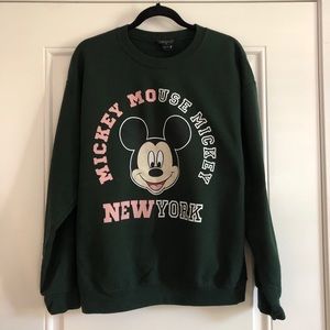 Topshop Mickey Mouse Sweatshirt